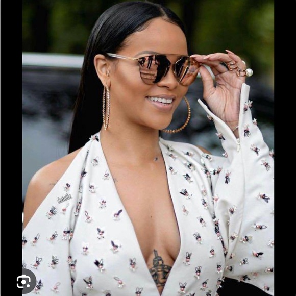 Dior Silver Reflective Aviators - Picture 5 of 9